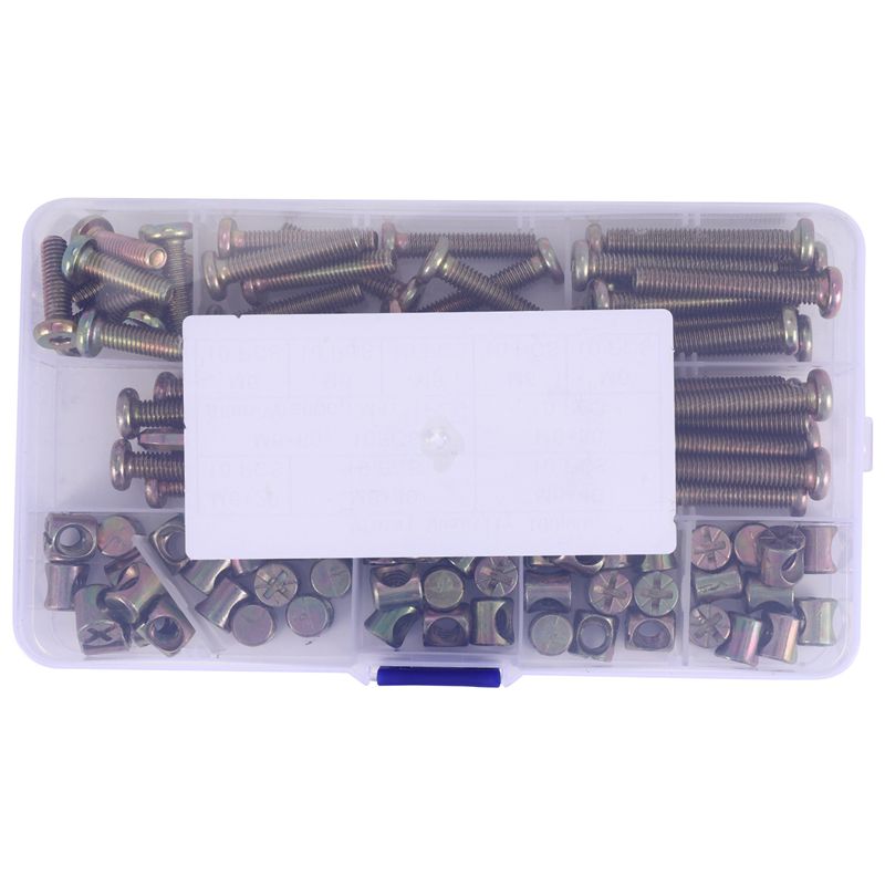 Furniture Hardware Barrel Nut - Kit de Parafusos e Porcas DT17