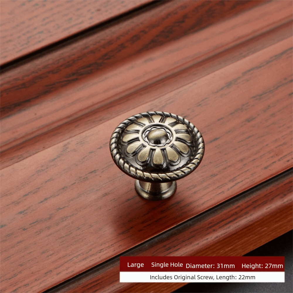 Furniture Hardware Drawer Pulls - Puxadores de bronze com parafuso para