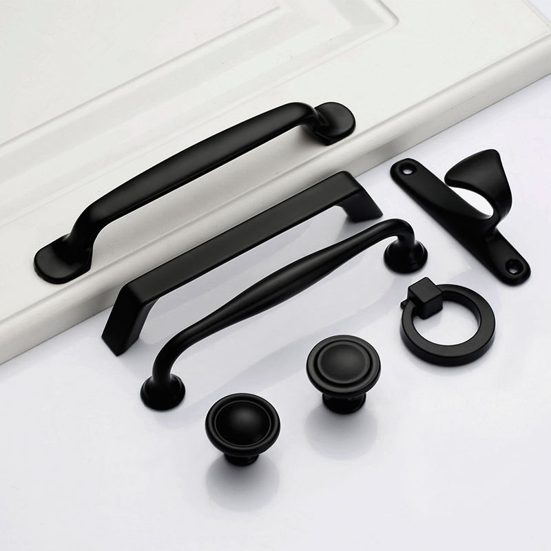 Puxadores pretos para móveis,  - Furniture Hardware Drawer Pulls avaliação e preço