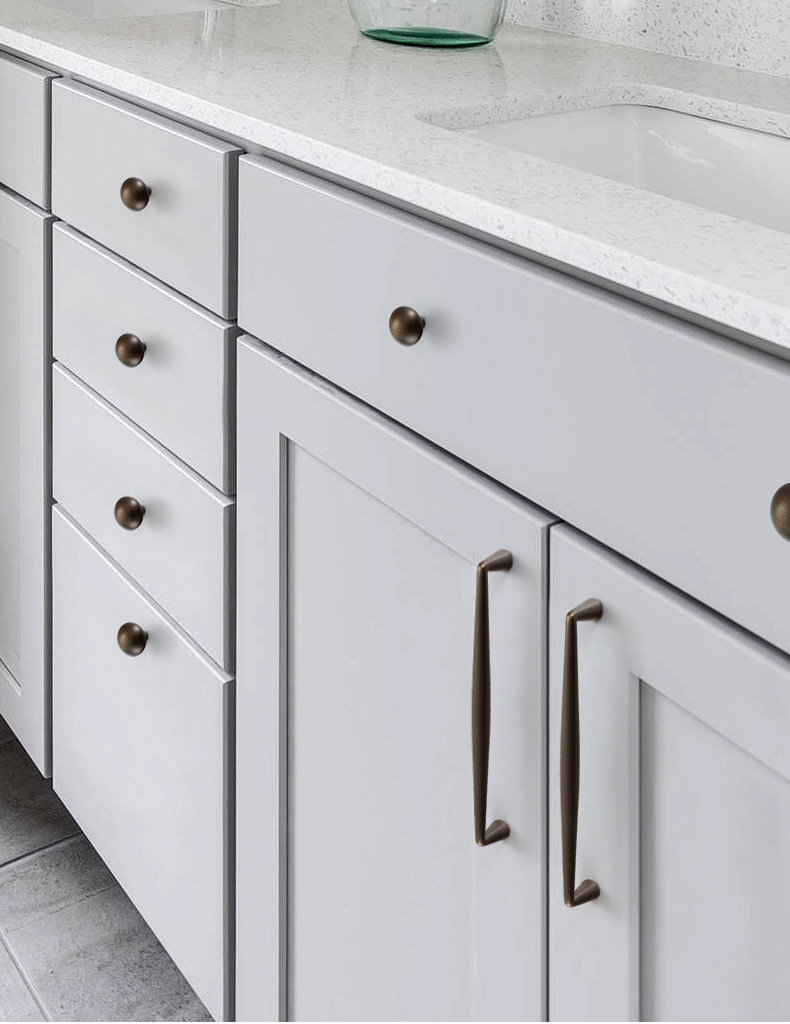 Multi tamanho latão sólido our - Furniture Hardware Gold avaliação e preço