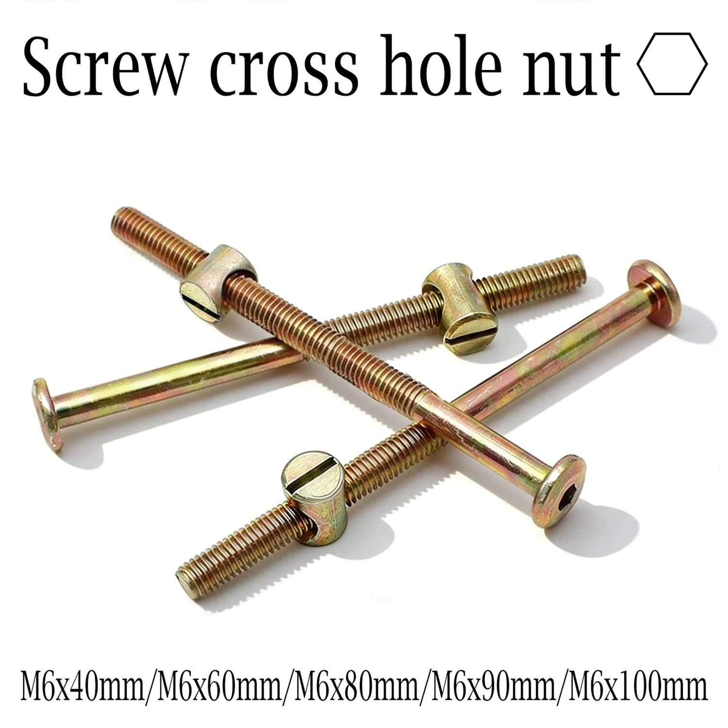 10/20 Peças Parafusos de Cabeç - Furniture Hardware Barrel Nut avaliação e preço