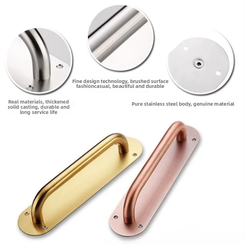 Portas de aço inoxidável alça  - Furniture Hardware Drawer Pulls avaliação e preço