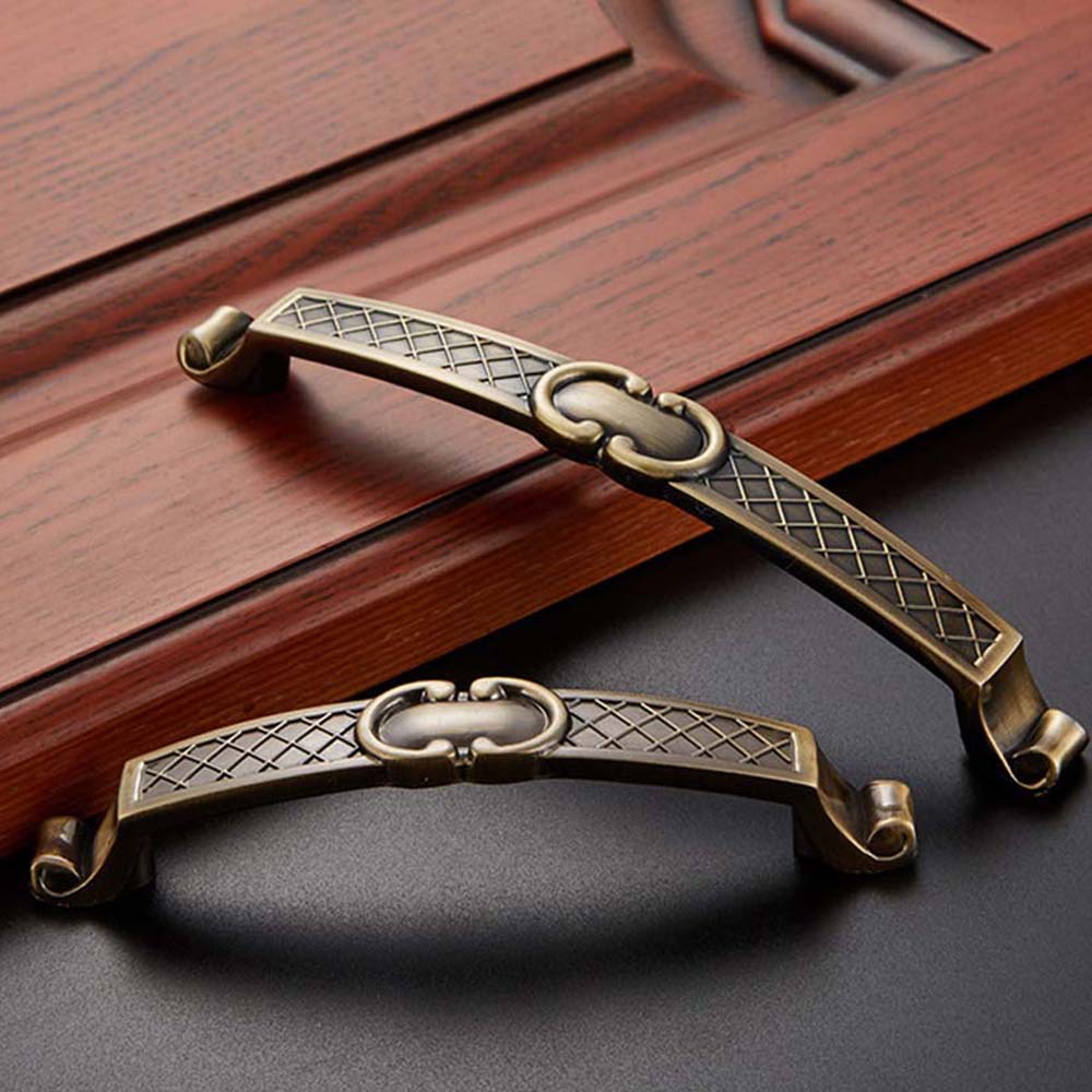 Puxadores de bronze com parafu - Furniture Hardware Drawer Pulls avaliação e preço