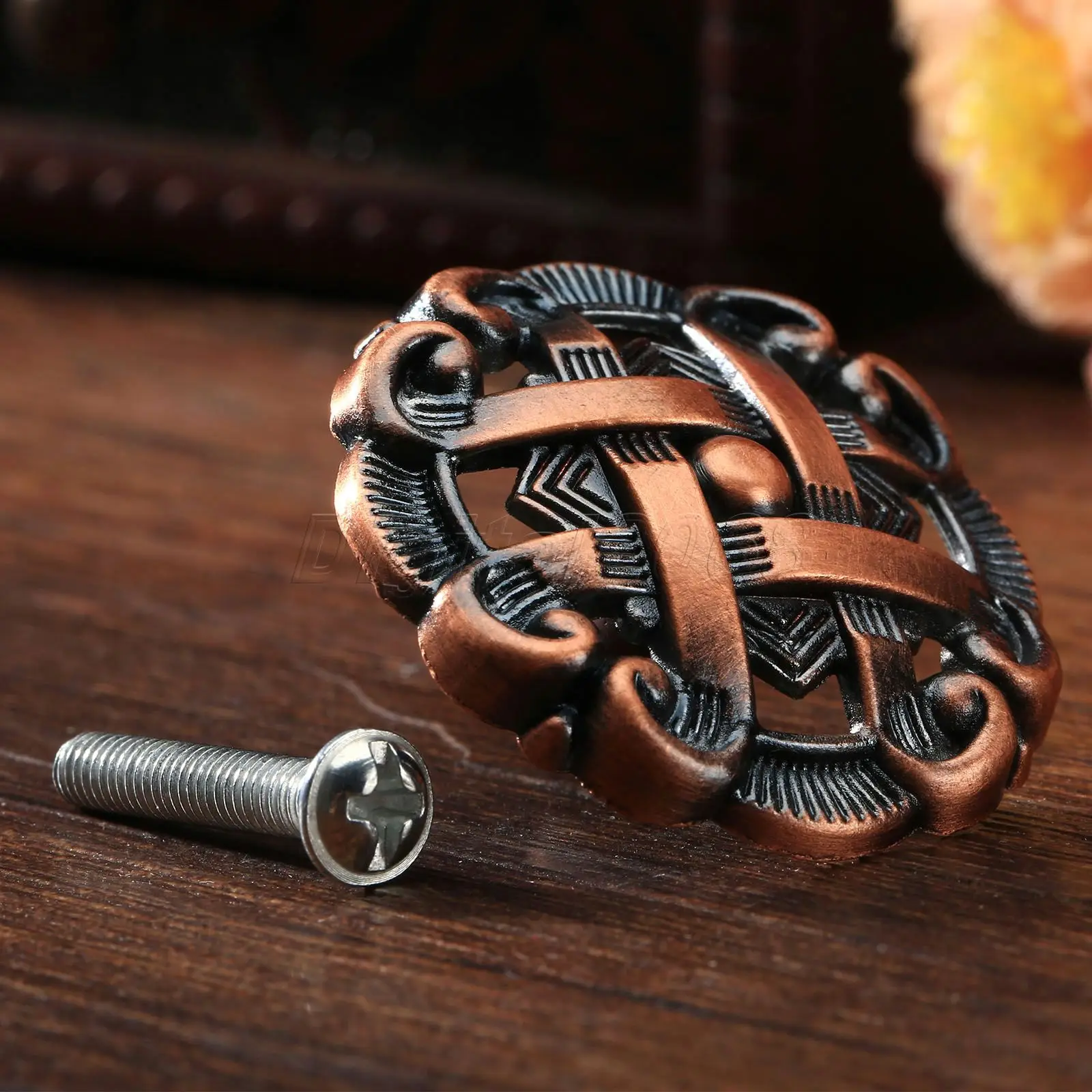 Bowarepro-puxador retrô oco de - Furniture Hardware Drawer Pulls avaliação e preço
