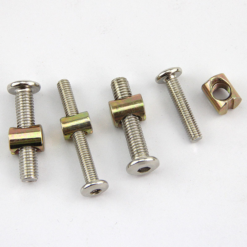 Conjunto de parafusos e porcas - Furniture Hardware Barrel Nut avaliação e preço